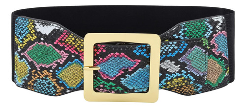 Chic Diary Cinturón Elástico Para Mujer Cinturón Ancho De Pi