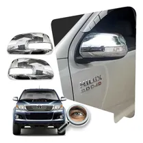 Comprar Cubre Espejos Cromados P\u002F C\u002F Luz Giro Hilux Sw4 Tuningchrome