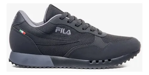 Tênis Fila Euro Jogger Sport Ii Masculino Preto Dia A Dia