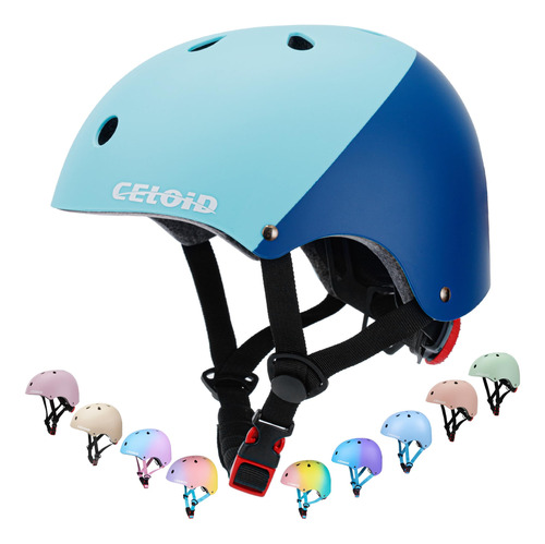 Casco De Bicicleta Ajustable Para Niños De 2 A 14 Años Multi