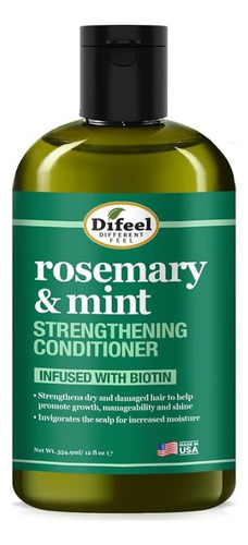 Difeel Rosemary & Mint Conditioner Infused With Biotin 354ml