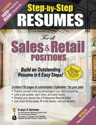 Libro Step-by-step Resumes For All Sales & Retail Positio...