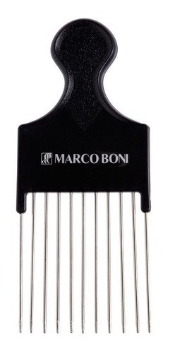 Imagem 2 de 4 de Pente Garfo Dentes De Metal Afro Power Marco Boni - 1219