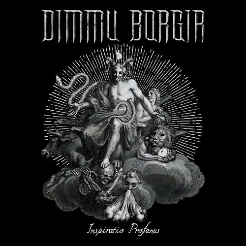 Dimmu Borgir Inspiratio Profanus Lp White Black Vinyl Versión Del Álbum Estándar