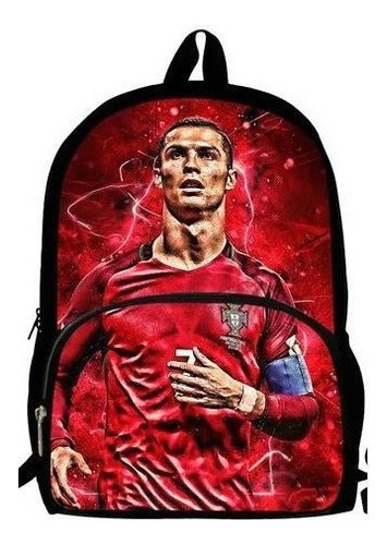 3 Unidades/set Mochila Cristiano Ronaldo Mochila Bandoleras/