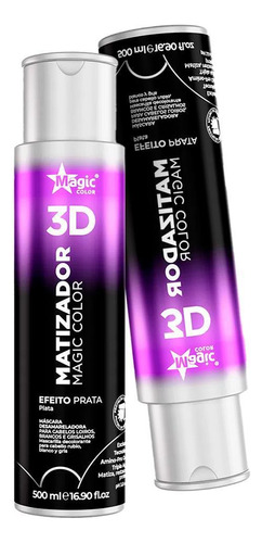 Magic Color - Kit 02 Matizador Efeito Prata 500ml