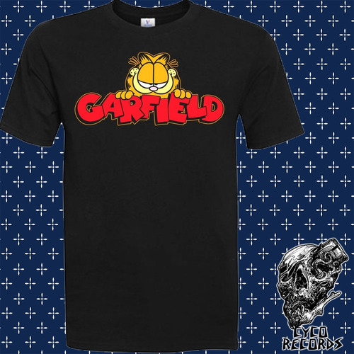 Garfield Logo - Animacion - Polera- Cyco Records