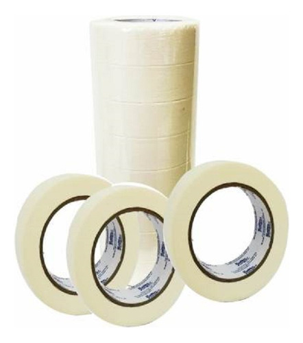 10 Cinta De Enmascarar Masking Tape Permace 30mm X 20 Metros