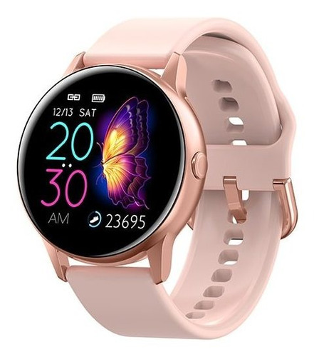 Reloj Inteligente Deportivo Kw10 Ip68 Para Mujer Resiste Agu