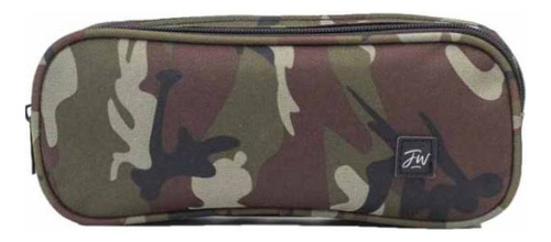 Cartuchera Fw Camuflada Con Doble Cierre Serviciopapelero