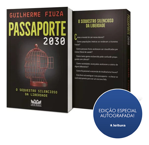 Livro Passaporte 2030 Edição Especial Autografada