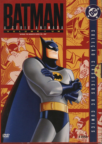 Batman - A Série Animada Vol.1 - Box Com 4 Dvds