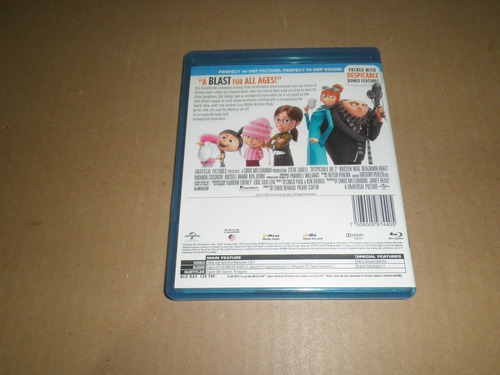 Despicable Me 1 Y 2 Dvd+blu Ray Importado (Usado)
