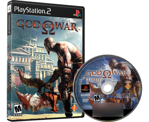 Jogo Repro God Of War Dublado - Ps2 Midia Fisica