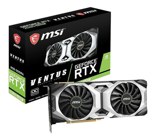 Tarjeta De Video Msi Rtx 2080 Super Ventus Xs Oc 8gb Ddr /v