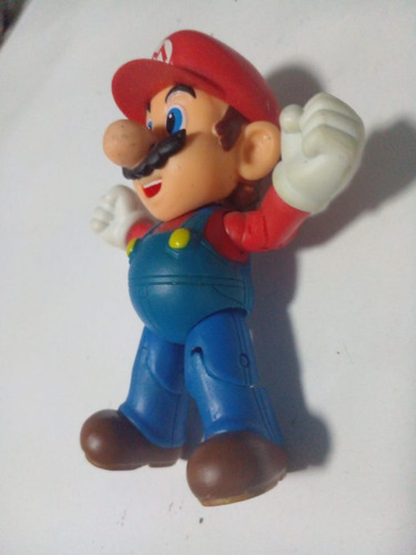 Figura Mario Bross 4 Pulgadas Articulada (Usado)
