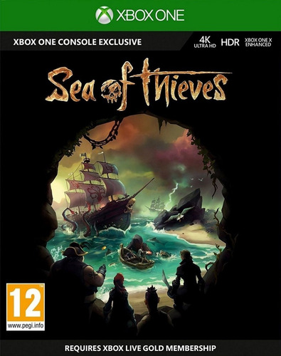 Game Sea Of Thieves - Xbox One Midia Fisica Dvd-frete Gratis
