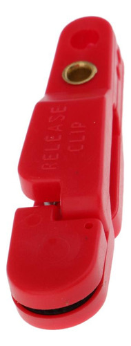 Clips De Liberación A Presión De 2 Piezas Rojo Amarillo