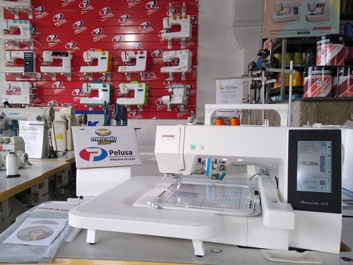 Imagen 4 de 8 de Bordadora Janome 500 E + Kit 3 Tijeras Y 17 Hilos De Regalo!