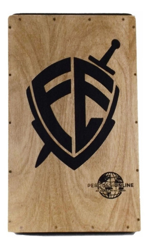 Imagem 2 de 6 de Carron Cajon Acústico Percussionline Fé Escudo Percussão!