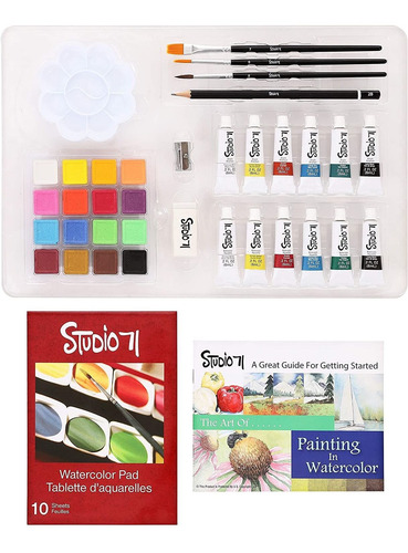 Set De Arte Y Dibujo Estuche 37 Piezas Studio 71