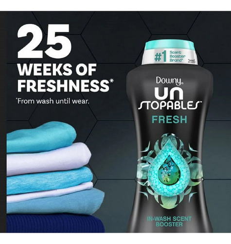 Perlas Potenciadoras Aroma Unstopables Downy Fresco 34 Oz