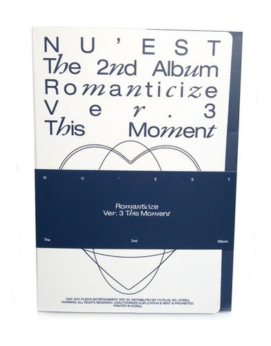 Nu'est The 2nd Album Romanticize This Moment Version Cd&-.