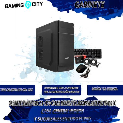 Imagen 6 de 7 de Pc Armada Oficina Hogar Intel Celeron G6900 12va 8gb