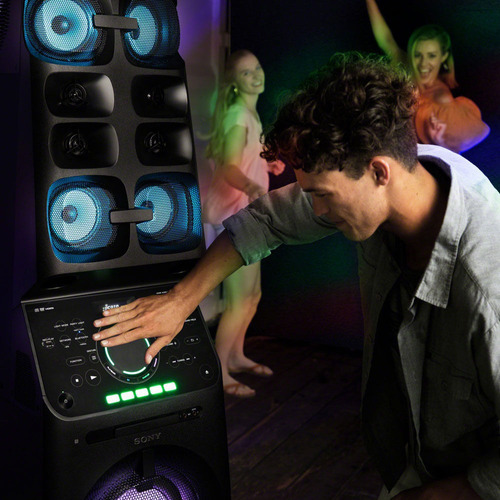 Minicomponente Sony Mhc-v90dw Negro 2400w Bluetooth