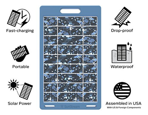 Paquete Combinado Solar Charger Sunstream Pro Con Álbum Debu