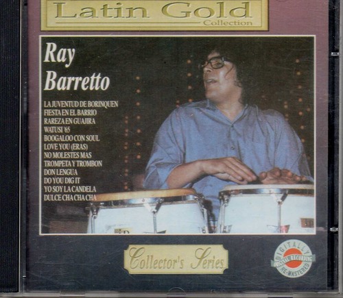  Ray Barreto. Latin Gold. Cd Original Usado Qqa.
