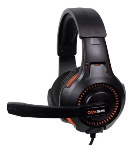 Imagem 1 de 6 de Headset Gamer Oex Gorky Preto Para Pc Ps Xbox One - Hs413