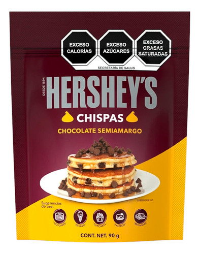 Chispas De Chocolate Hershey's Semiamargo 90g