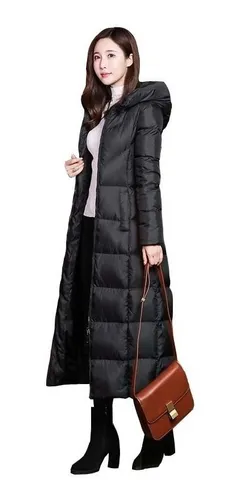 Parkas de top pluma largas