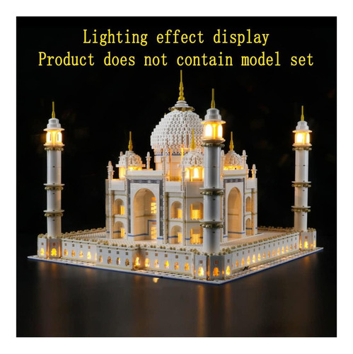 Kit De Luz Led De Geament Compatible Con Lego Taj Mahal De