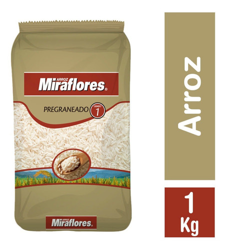 Miraflores Arroz G1 Pregraneado 1 Kg