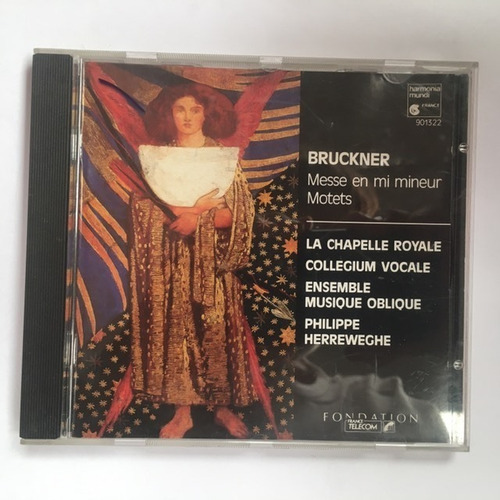 Anton Bruckner - Messe En Mi - Herreweghe - Cd / Kktus 