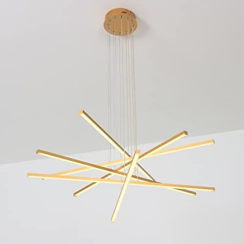Umeiluce Lámpara De Araña Moderna De 6 Luces Led Para Isla D