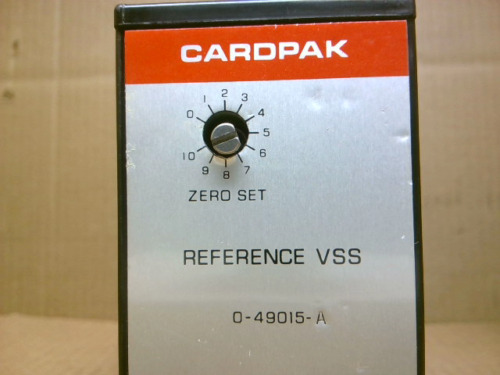 Reliance Electric 0-49015-a Cardpack Reference Vss - New Zzg