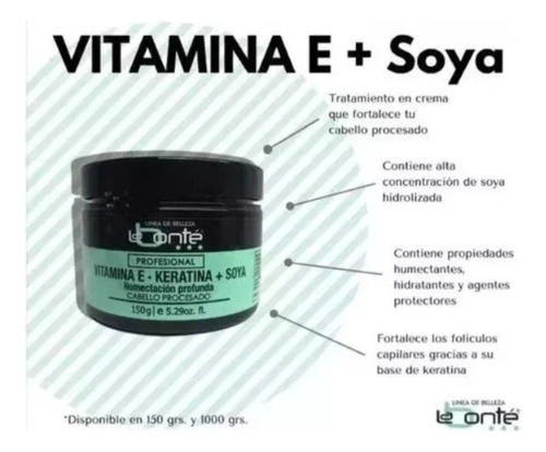 Kit Labonté Shampoo Kerat 1lt & Vitamina E Keratina+soya 1kg