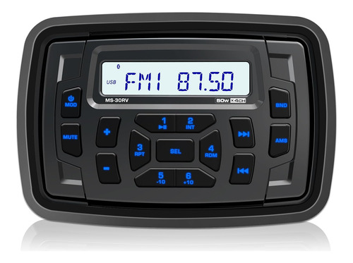 Receptor De Radio Marino Bluetooth Resistente Al Agua - 200