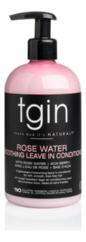 Tgin - Acondicionador Suavizante De Agua Rosa Para Cabello N