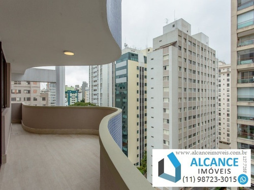 Imagem 1 de 14 de Apartamento Com 156 M², 3 Quartos, 3 Suítes E 3 Vagas, À Venda No Jardim Paulista, Em São Paulo - Ap00242 - 34408264