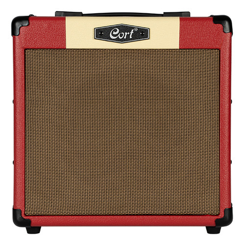 Cort Amplificador Para Guitarra Eléctrica Dark Red Color Rojo