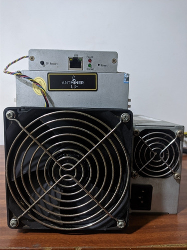 L3+ Antminer 504mh Minador De Criptomonedas Ltc - Litecoin. 