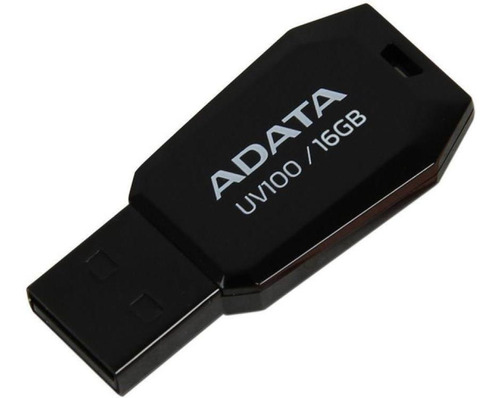 Memoria USB Adata UV100 16GB 2.0 negro