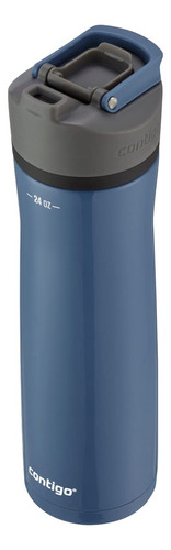 Botella De Agua Contigo Cortland Chill 2.0 710 Ml Blue Corn