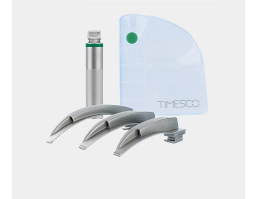 Laringoscopio Timesco C/ 4 Ramas Miller