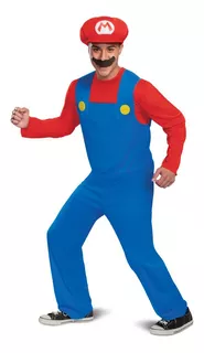 Disfraz Super Mario Adolescente Adulto Halloween Cumpleaños