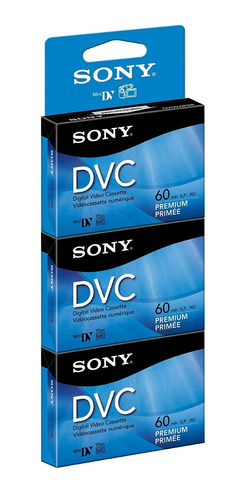 Sony Dvm60prr/3 60 Minutos Dvc Cinta Colgar Tab